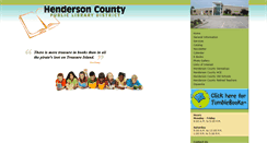 Desktop Screenshot of hendersoncolibrary.com